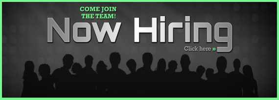 Now Hiring! 